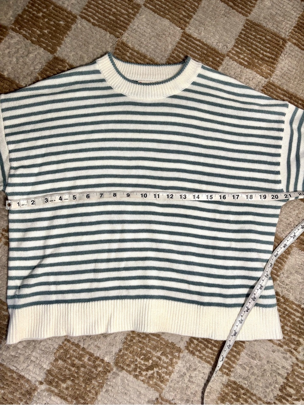Marine Layer crewneck cropped sweater - Picture 7 of 8